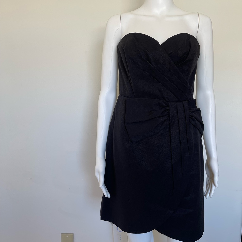 H&M Elegant Black Strapless Dress